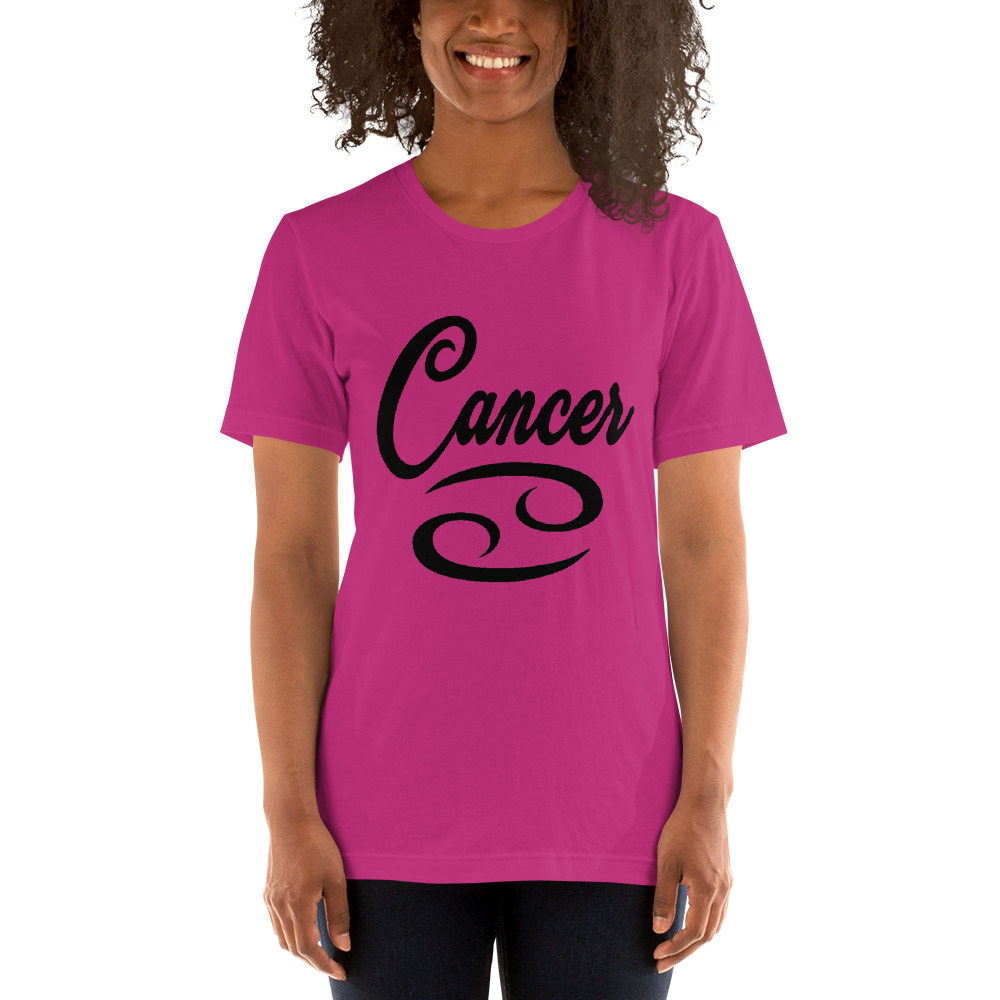 Cancer Short-Sleeve Unisex T-Shirt - Image 5