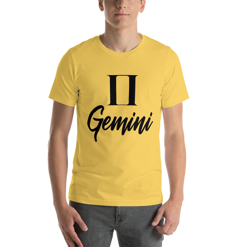 Gemini Short-Sleeve Unisex T-Shirt - Image 15