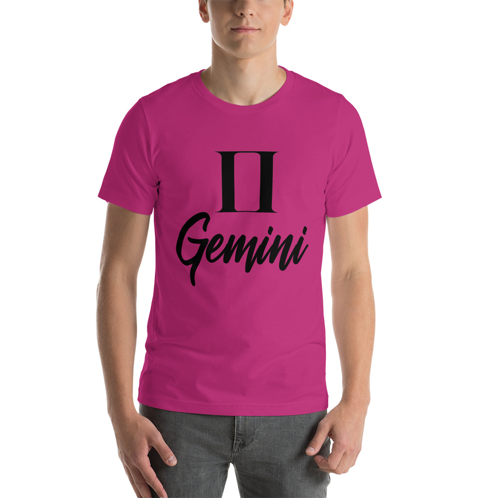 Gemini Short-Sleeve Unisex T-Shirt - Image 7