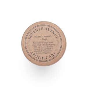 Energy Clearing White Scented Candle - Full Glass, 11oz