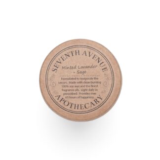Energy Clearing White Scented Candle - Full Glass, 11oz