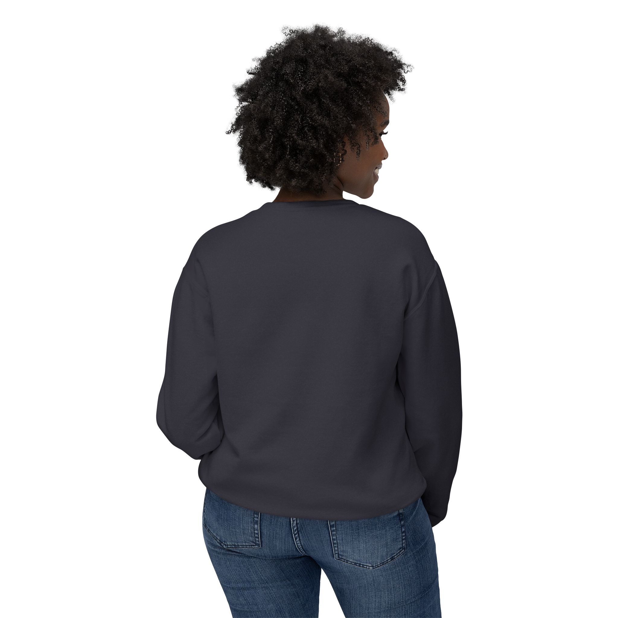 Trust Divine Timing Crewneck Sweatshirt — Butterfly Inspirational Graphic - Image 22