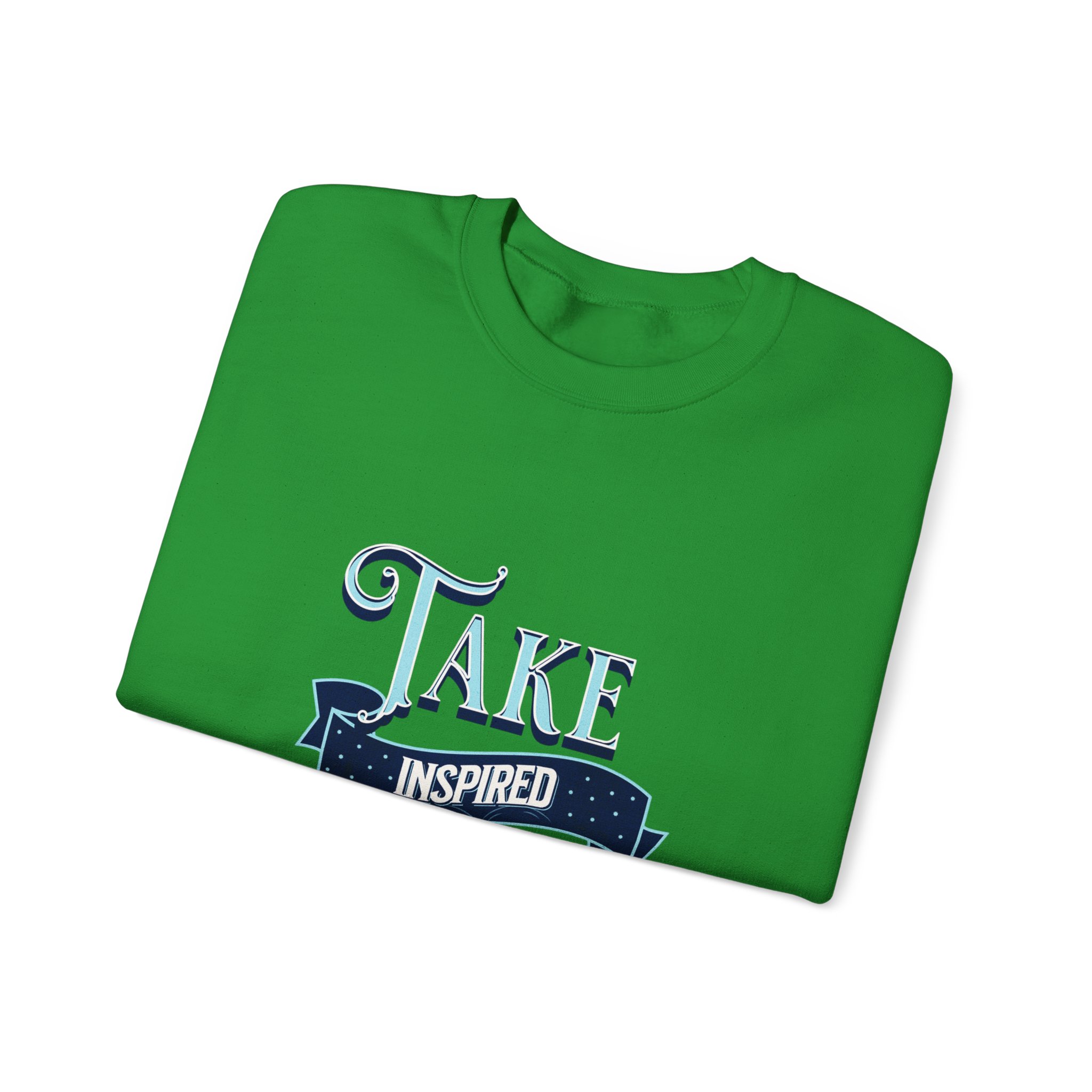 Take Inspired Action Crewneck Sweatshirt — Motivational Graphic Pullover - Image 17