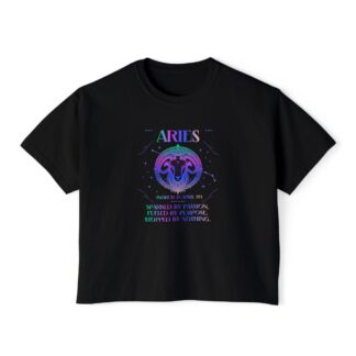 Aries Zodiac Women's Boxy Tee