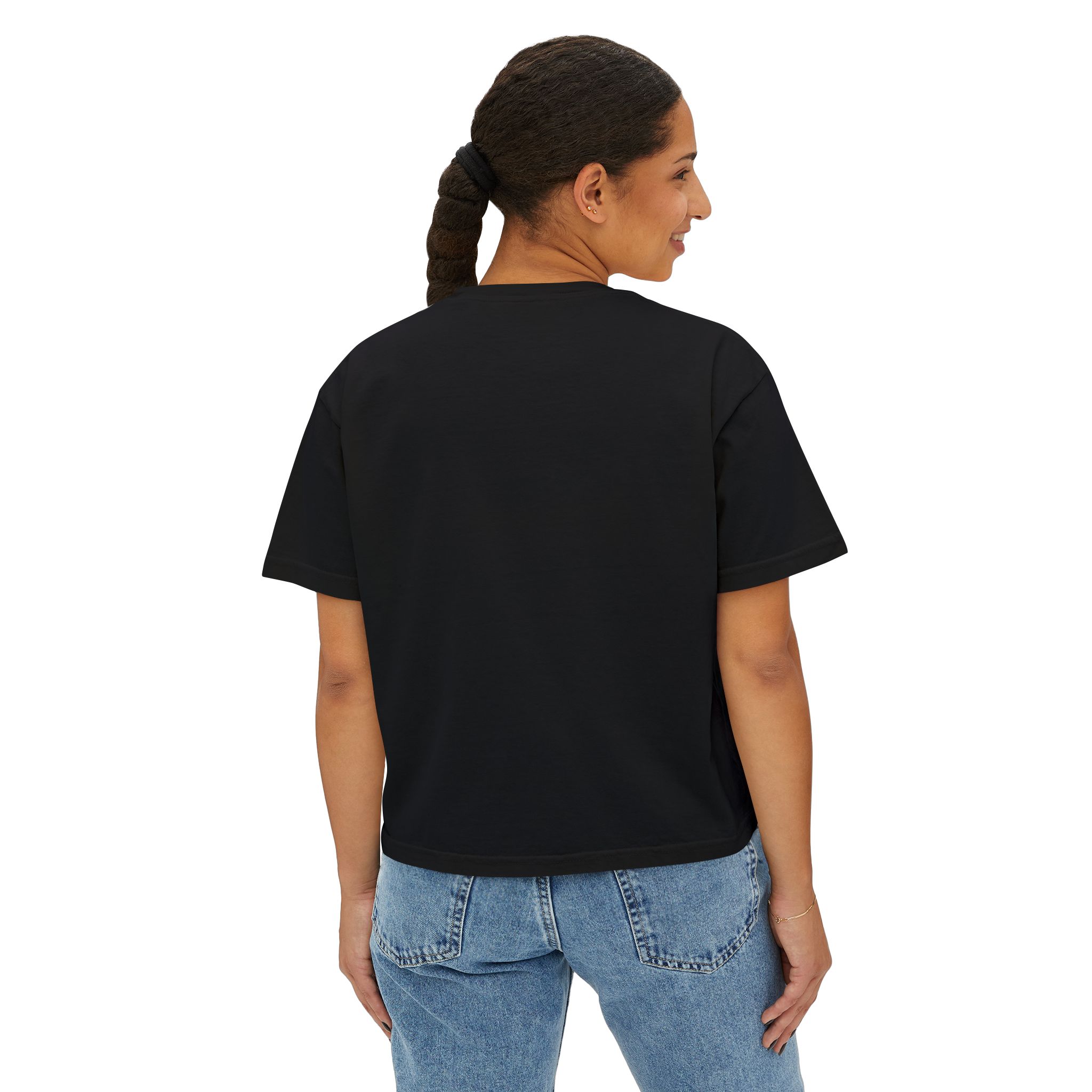 Aries Zodiac Women's Boxy Tee - Image 4